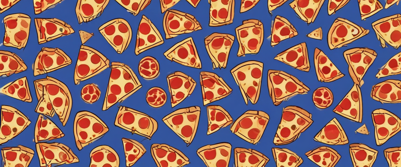 Illustration du jeu Fractions avec des parts de pizza